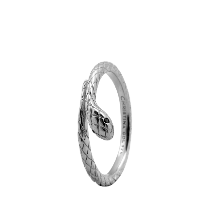 Image of Christina Collect samle sølvring - Diamond Snake